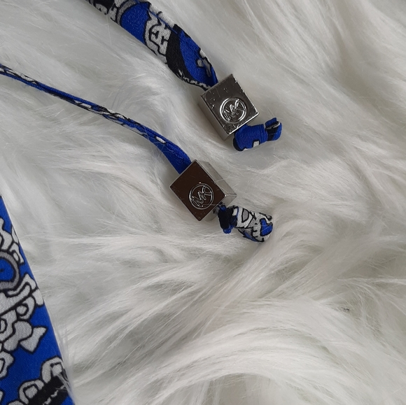 MICHAEL Michael Kors Blue & White Paisley Top - Picture 6 of 10